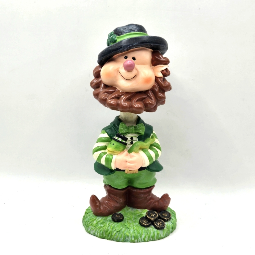 St. Patrick's Day Leprechaun W Coins Bobblehead Figure by Jo-Ann Stores (2003)